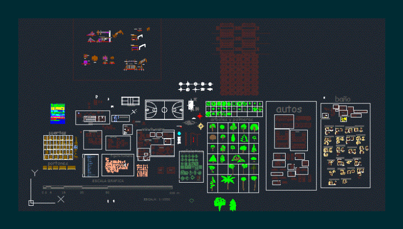 Several Blocks DWG Full Project for AutoCAD