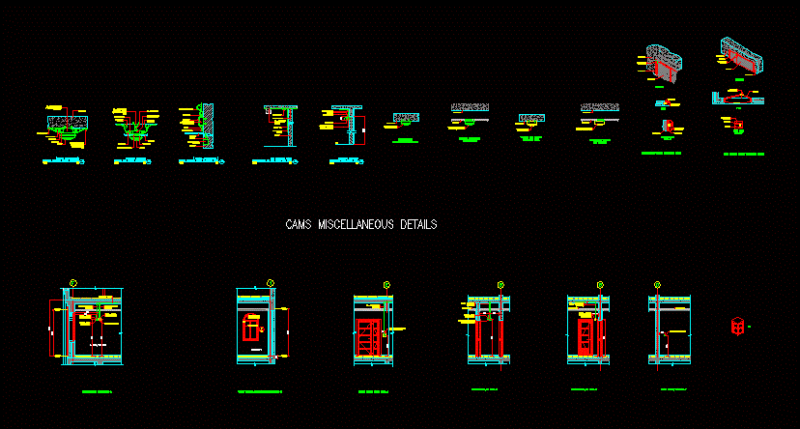 Several Electrical Details DWG Detail for AutoCAD