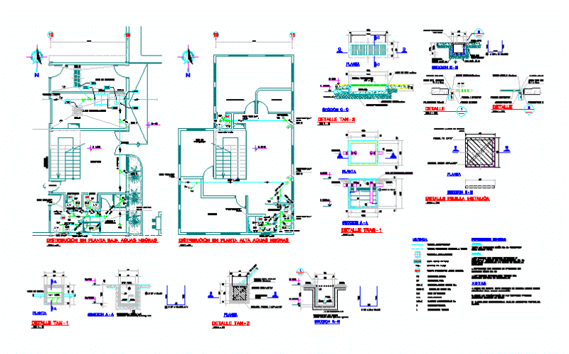 Sewage Plant Office Building DWG Detail for AutoCAD
