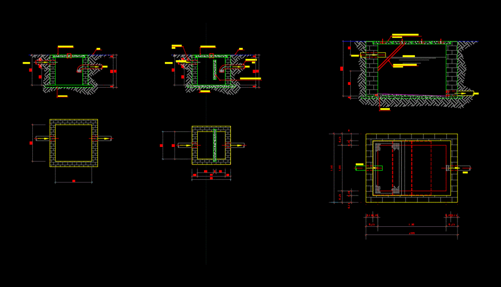 Sewer Inspection Cameras DWG Detail for AutoCAD