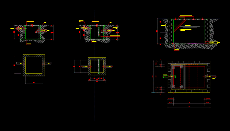 Sewer Inspection Cameras DWG Detail for AutoCAD