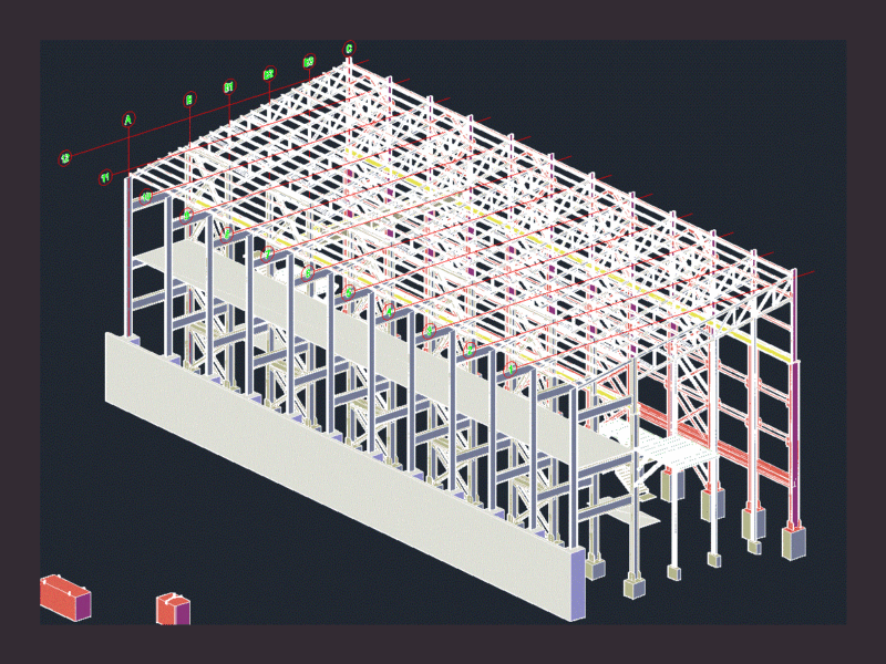 Shed DWG Block for AutoCAD