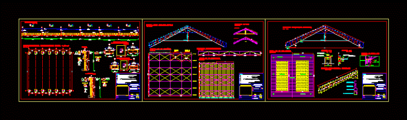 Shed On High DWG Detail for AutoCAD