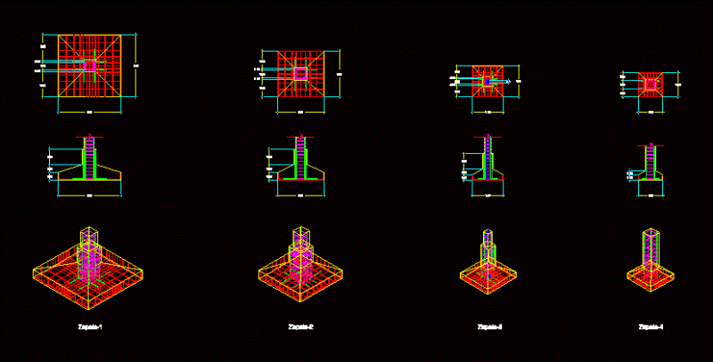 Shoes – View DWG Detail for AutoCAD