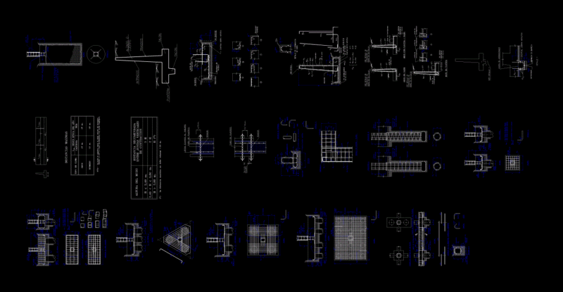 Shoes DWG Section for AutoCAD