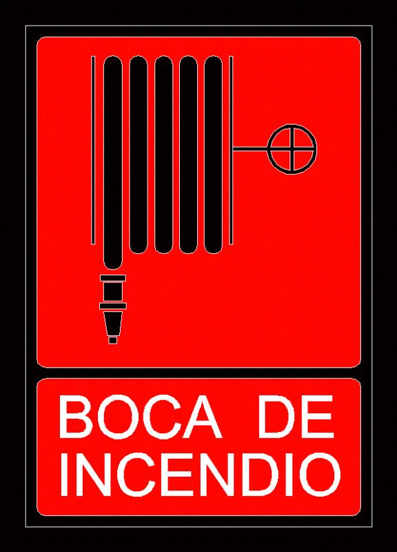 Signal Fire Hydrant DWG Block for AutoCAD