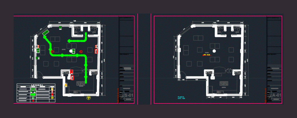 Signaling DWG Block for AutoCAD