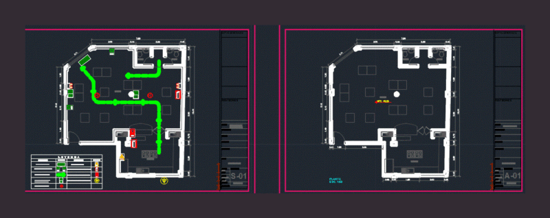 Signaling DWG Block for AutoCAD