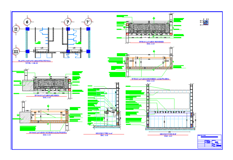 Sink Monolithic DWG Plan for AutoCAD