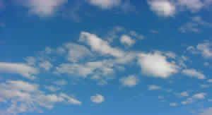 Sky With Clouds 3D BMP Model Graphics