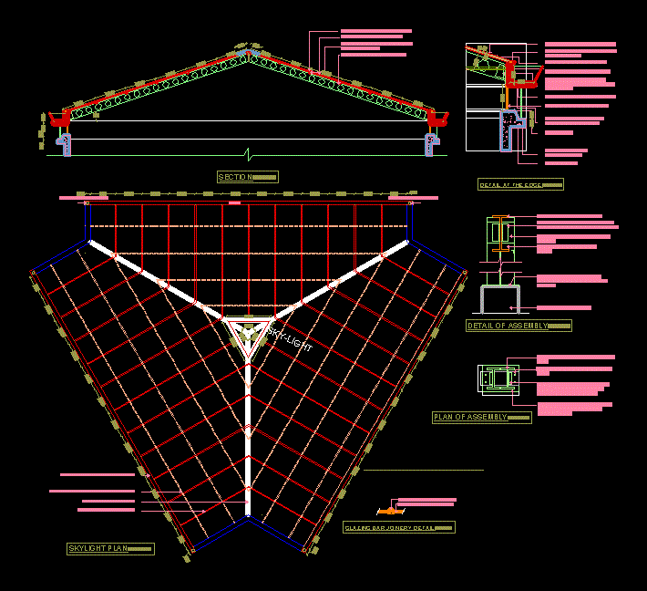 Skylight Detail DWG Detail for AutoCAD • Designs CAD