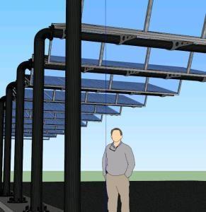 Solar Panel 3D DWG Model for AutoCAD
