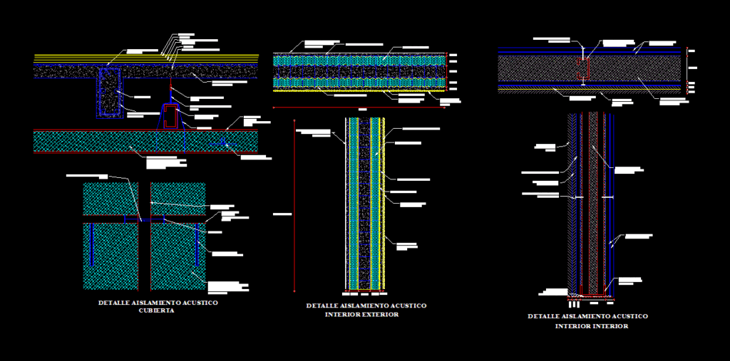 Soundproofing DWG Plan for AutoCAD