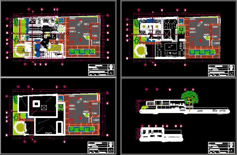 Spa Gym DWG Plan for AutoCAD