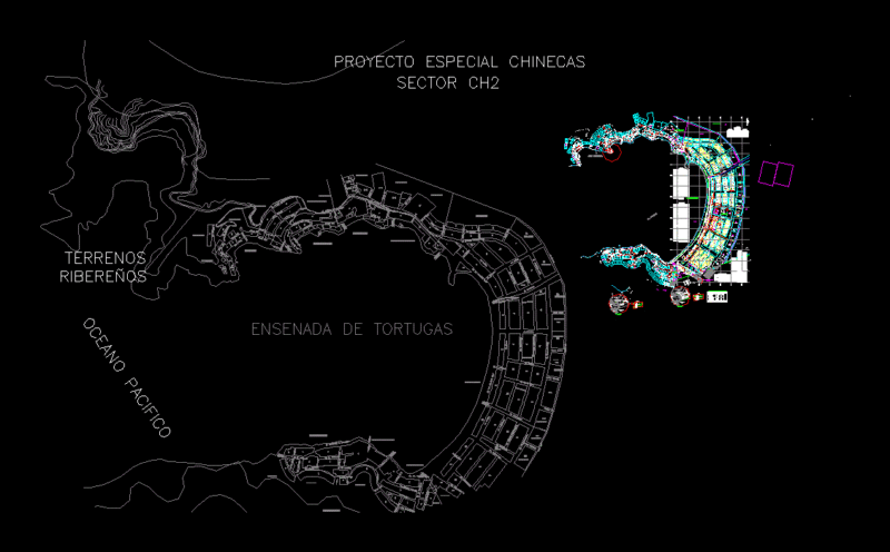 Spa Turtles – Casma DWG Block for AutoCAD