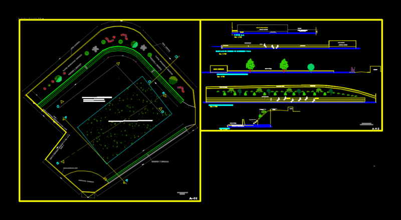 Sport Venue DWG Full Project for AutoCAD