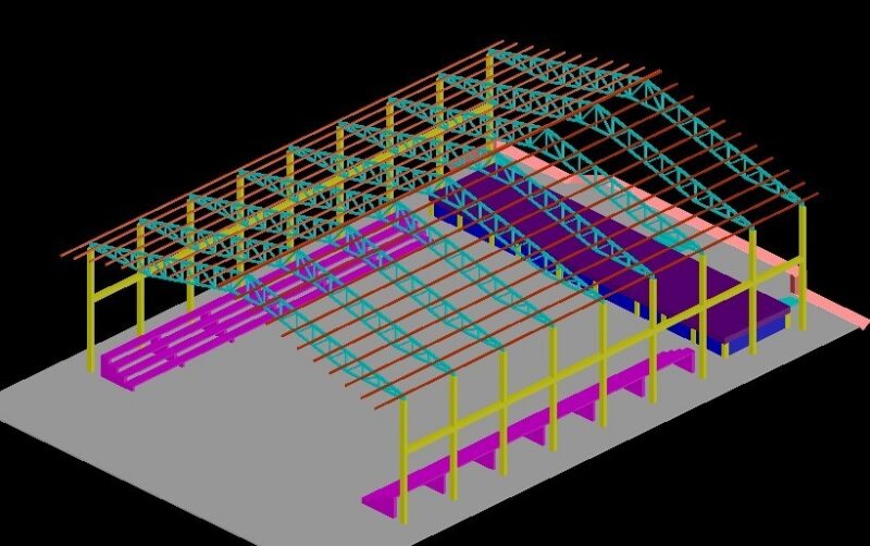 Sports 3D DWG Model for AutoCAD