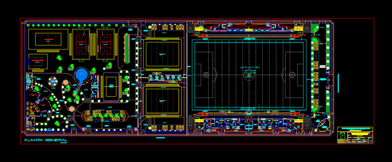 Sports Bruces DWG Block for AutoCAD