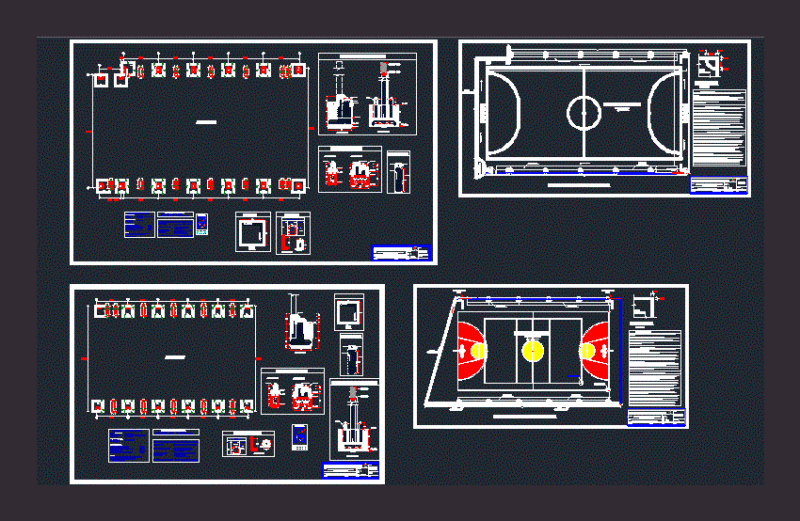 Sports DWG Block for AutoCAD