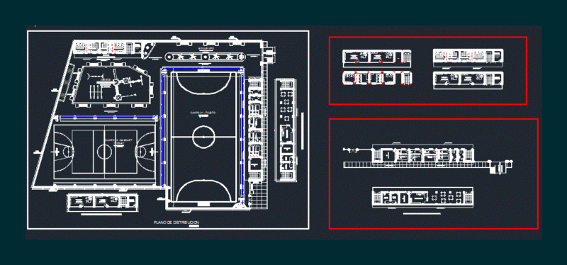 Sports DWG Detail for AutoCAD