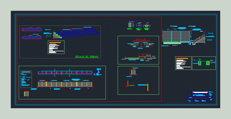 Sports Losa DWG Full Project for AutoCAD