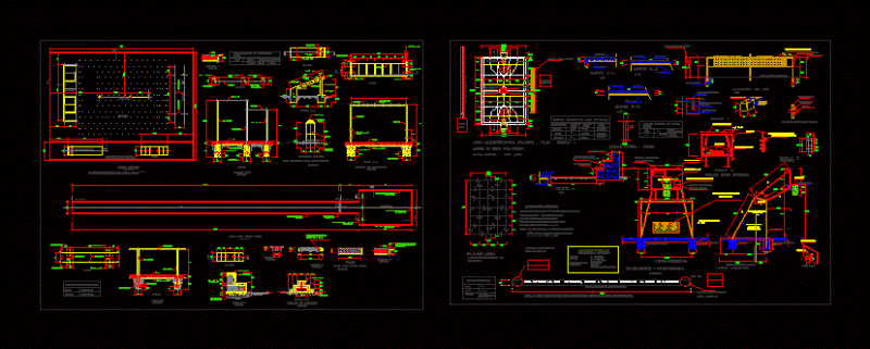 Sports Platform DWG Detail for AutoCAD