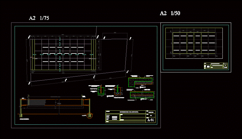 Sports Slab – Volley DWG Block for AutoCAD