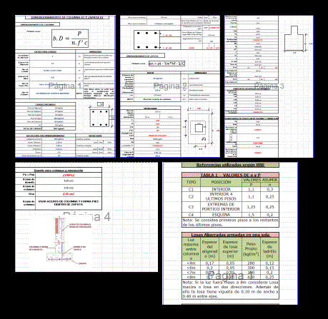 Spreadsheet In Excel Isolated Footing XLS Excel Spreadsheet