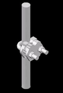 Staple Ground Rod DWG Block for AutoCAD