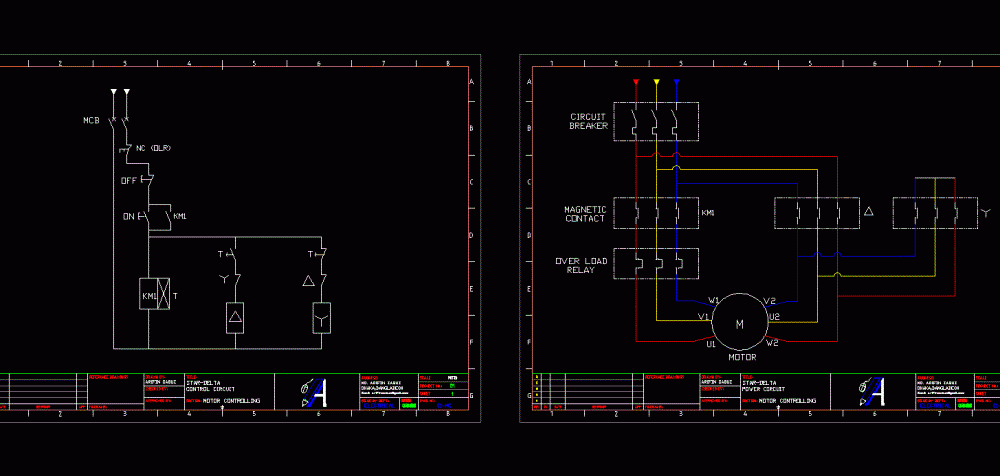 autocad mcb symbol