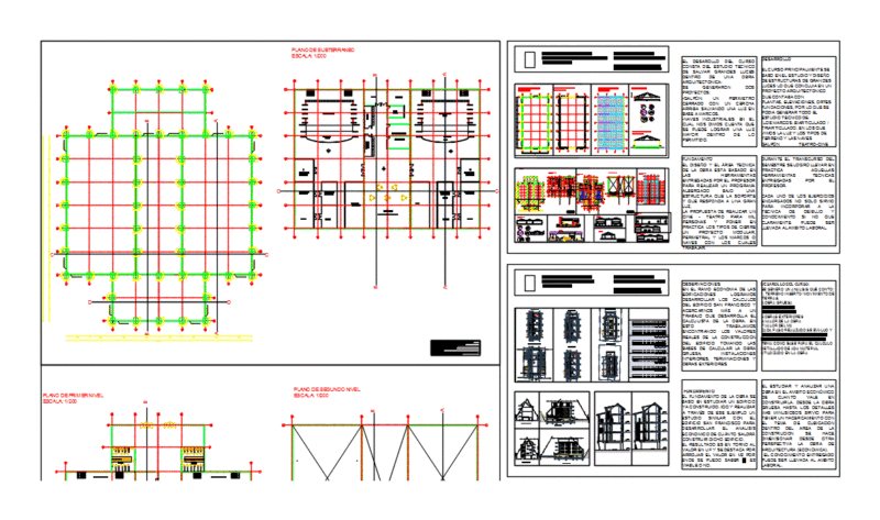Steel Barn DWG Block for AutoCAD