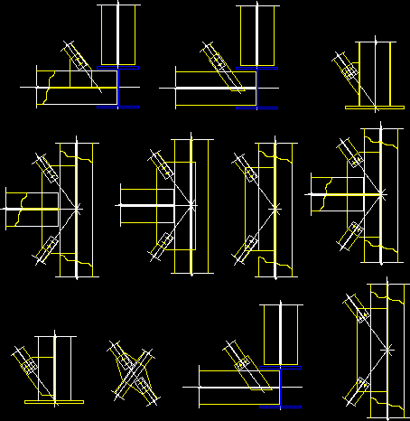 autocad structural detailing bracing