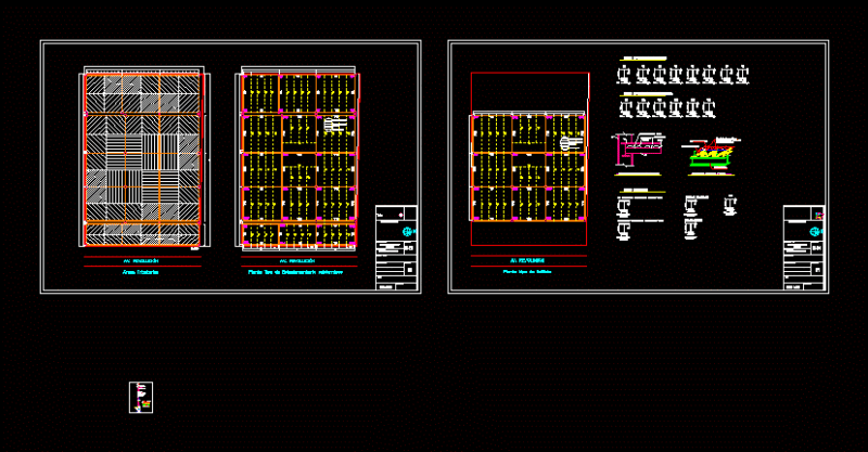 Steel Building DWG Detail for AutoCAD