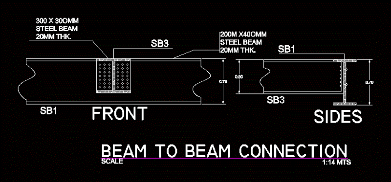 Steel Decking DWG Block for AutoCAD