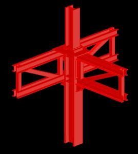 Steel DWG Block for AutoCAD