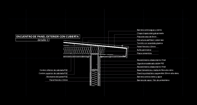 Steel Frame – Constructive Detail DWG Detail for AutoCAD