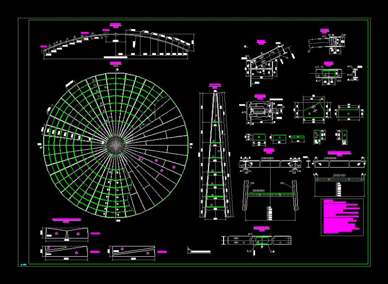 Steel Tank – Ceiling DWG Block for AutoCAD