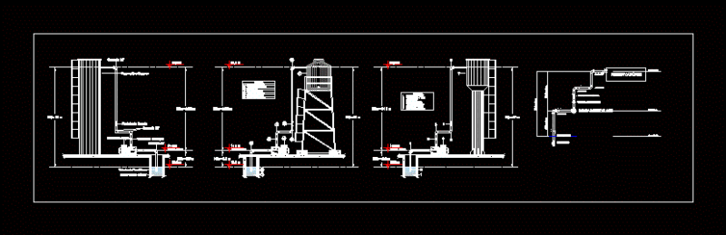 Stress Pump System DWG Block for AutoCAD