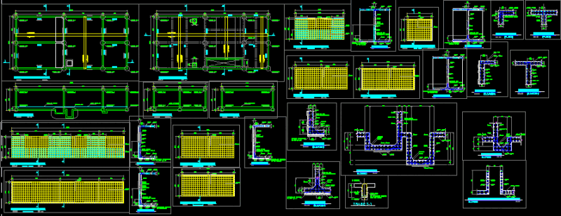 Structural Cistern DWG Full Project for AutoCAD