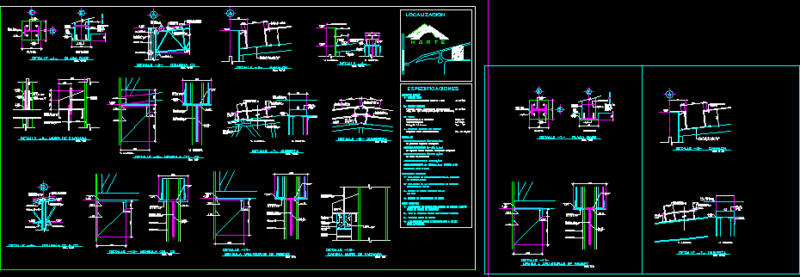 Structural Details DWG Detail for AutoCAD