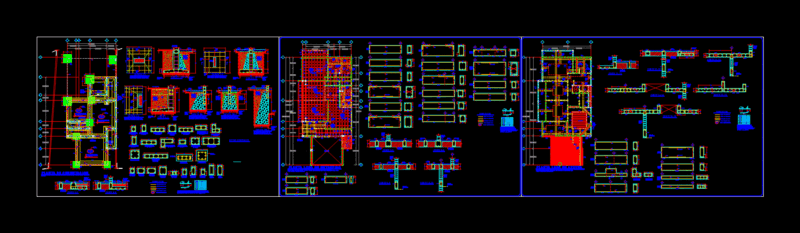 Structural DWG Detail for AutoCAD