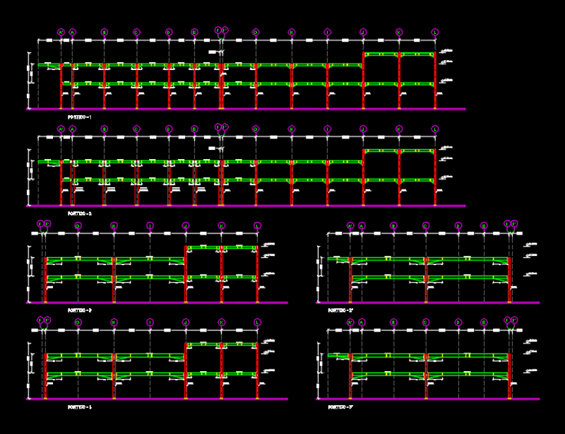 Structural DWG Plan for AutoCAD
