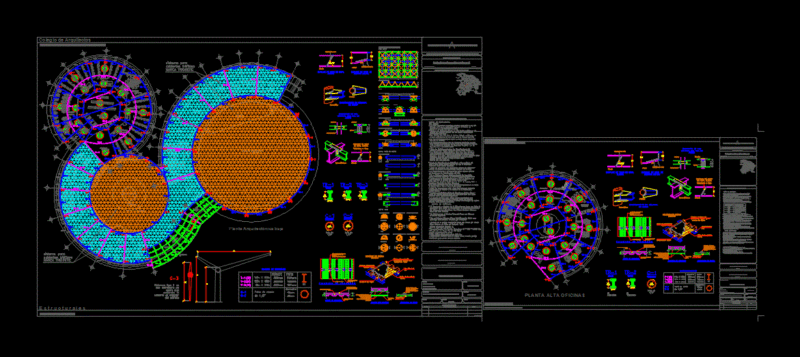 Structural Plan DWG Plan for AutoCAD