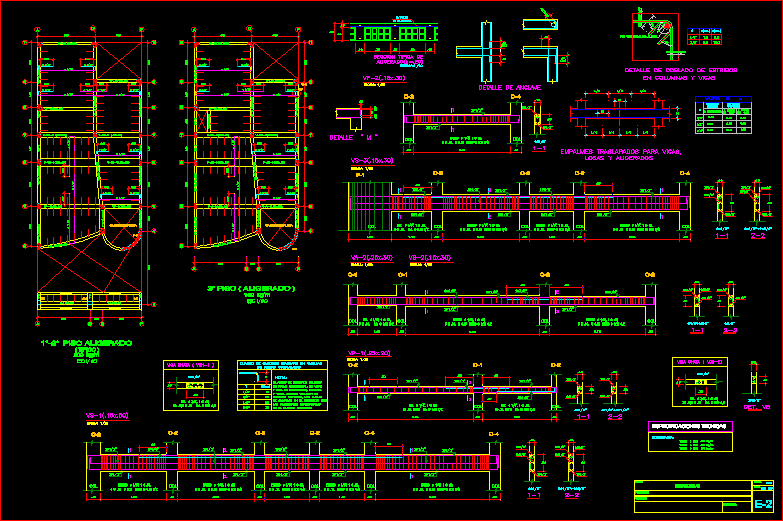 Structural Plans DWG Plan for AutoCAD • Designs CAD