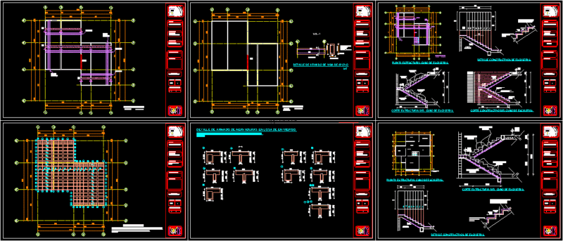Structural Project Housing DWG Full Project for AutoCAD
