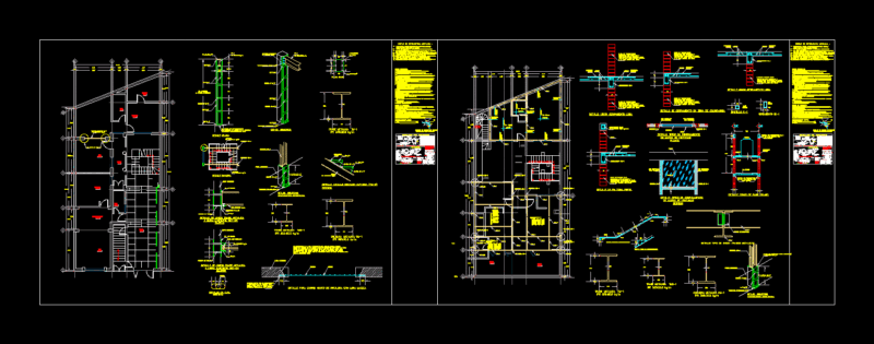 Structural Strengthening Project DWG Full Project for AutoCAD