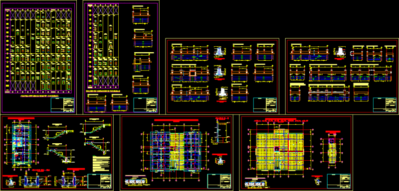 Structure DWG Plan for AutoCAD