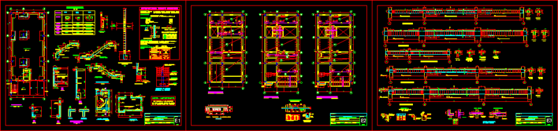 Structure Foundation DWG Block for AutoCAD