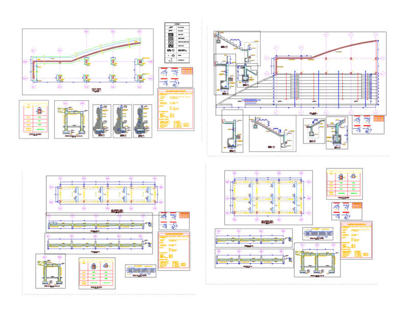 Structure Sports Field DWG Detail for AutoCAD