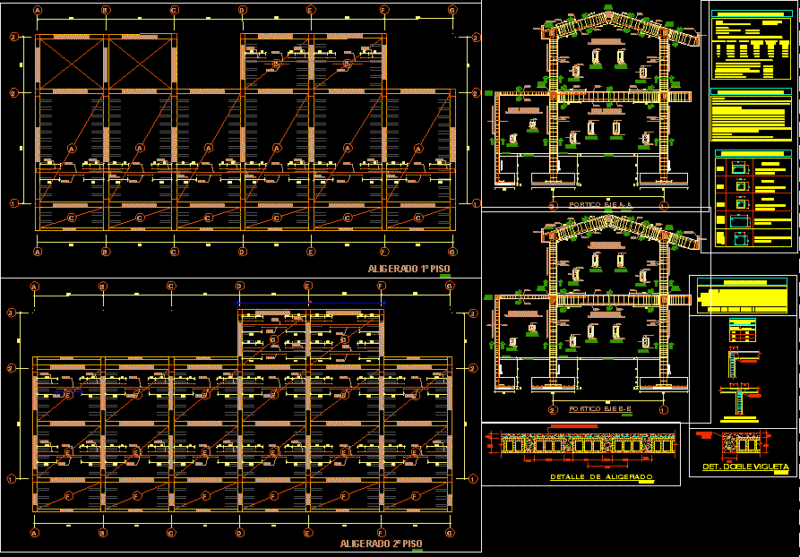 Structures DWG Block for AutoCAD